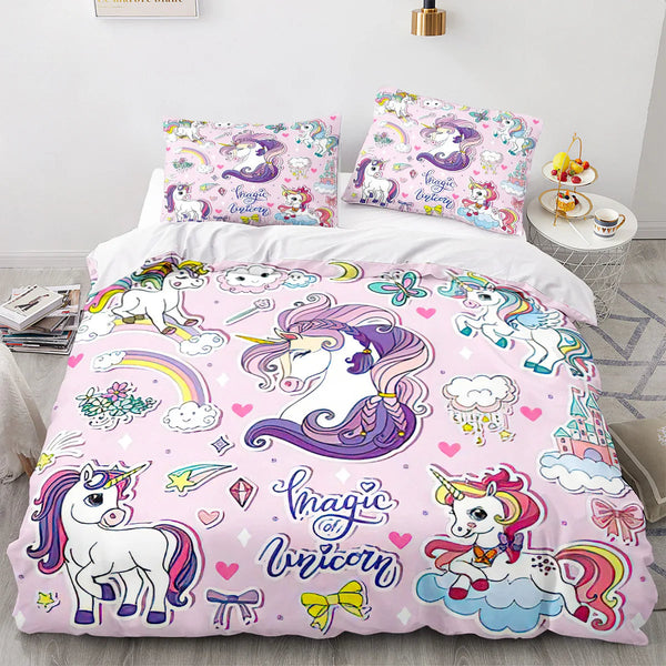 Fantasy Unicorn Bed Set